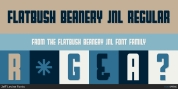 Flatbush Beanery JNL font download