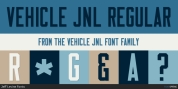 Vehicle JNL font download