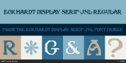 Eckhardt Display Serif JNL font download