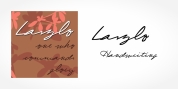 Laszlo Handwriting font download