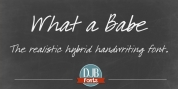 DJB What A Babe font download