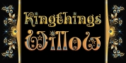 Kingthings Willow Pro font download