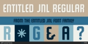 Entitled JNL font download