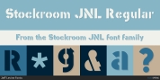 Stockroom JNL font download