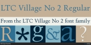 LTC Village No 2 font download