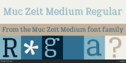 Muc Zeit Medium font download