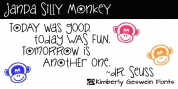 Janda Silly Monkey font download