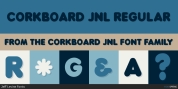 Corkboard JNL font download