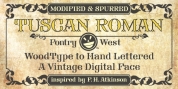 FHA Tuscan Roman font download