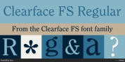 Clearface FS font download