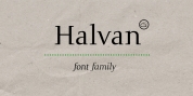 Halvan font download
