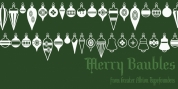Merry Baubles font download