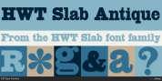 HWT Slab font download