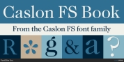 Caslon FS font download