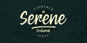 Serene Textured font download