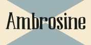 Ambrosine font download