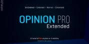 Opinion Pro Extended font download