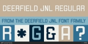 Deerfield JNL font download