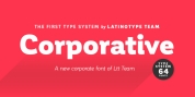 Corporative font download