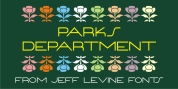 Parks Department JNL font download