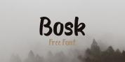 Bosk font download