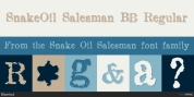 Snake Oil Salesman font download