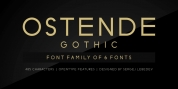 Ostende Gothic font download