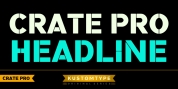 Crate Pro font download