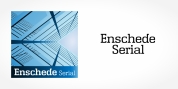 Enschede Serial font download