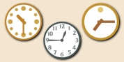 Time Clocks font download