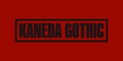 Kaneda Gothic font download