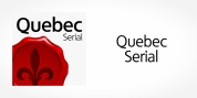 Quebec Serial font download