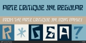 Arte Critique JNL font download