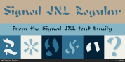Signed JNL font download
