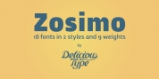 Zosimo Std font download