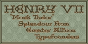 Henry VII font download