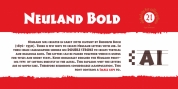 Cal Neuland Bold font download
