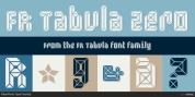 FR Tabula font download