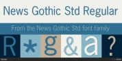 News Gothic Std font download