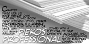Piekos Professional BB font download