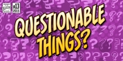Questionable Things font download