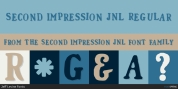 Second Impression JNL font download