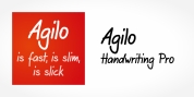 Agilo Handwriting Pro font download