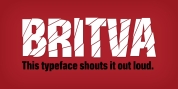 Britva font download