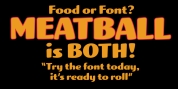 Meatball font download