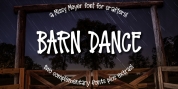 Barn Dance font download