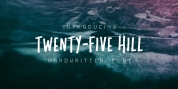 Twentyfive Hill font download