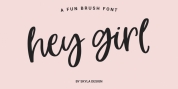 Hey Girl font download