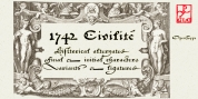 1742 Civilite font download