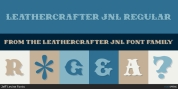 Leathercrafter JNL font download